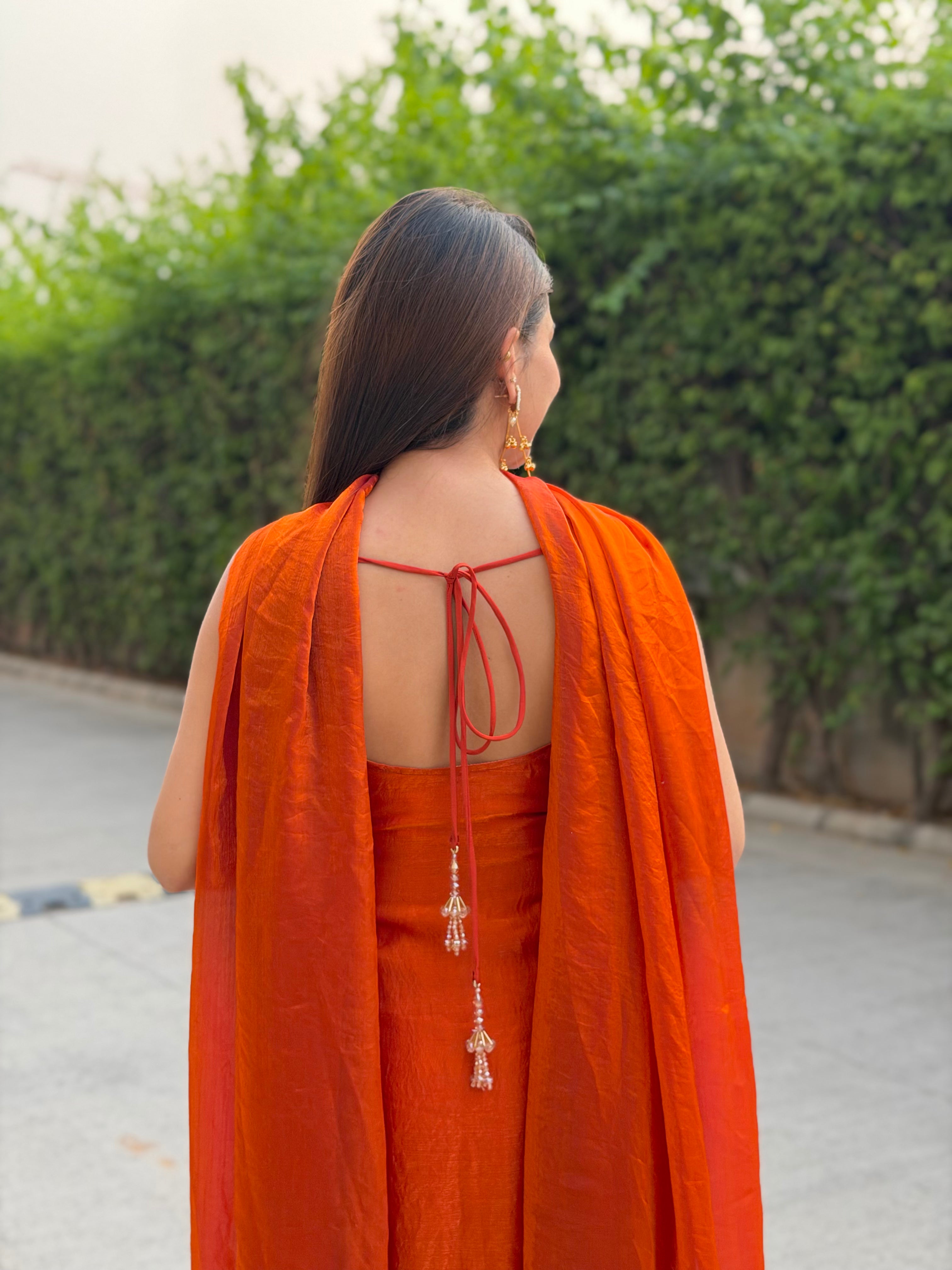 Kesariya Suit Set