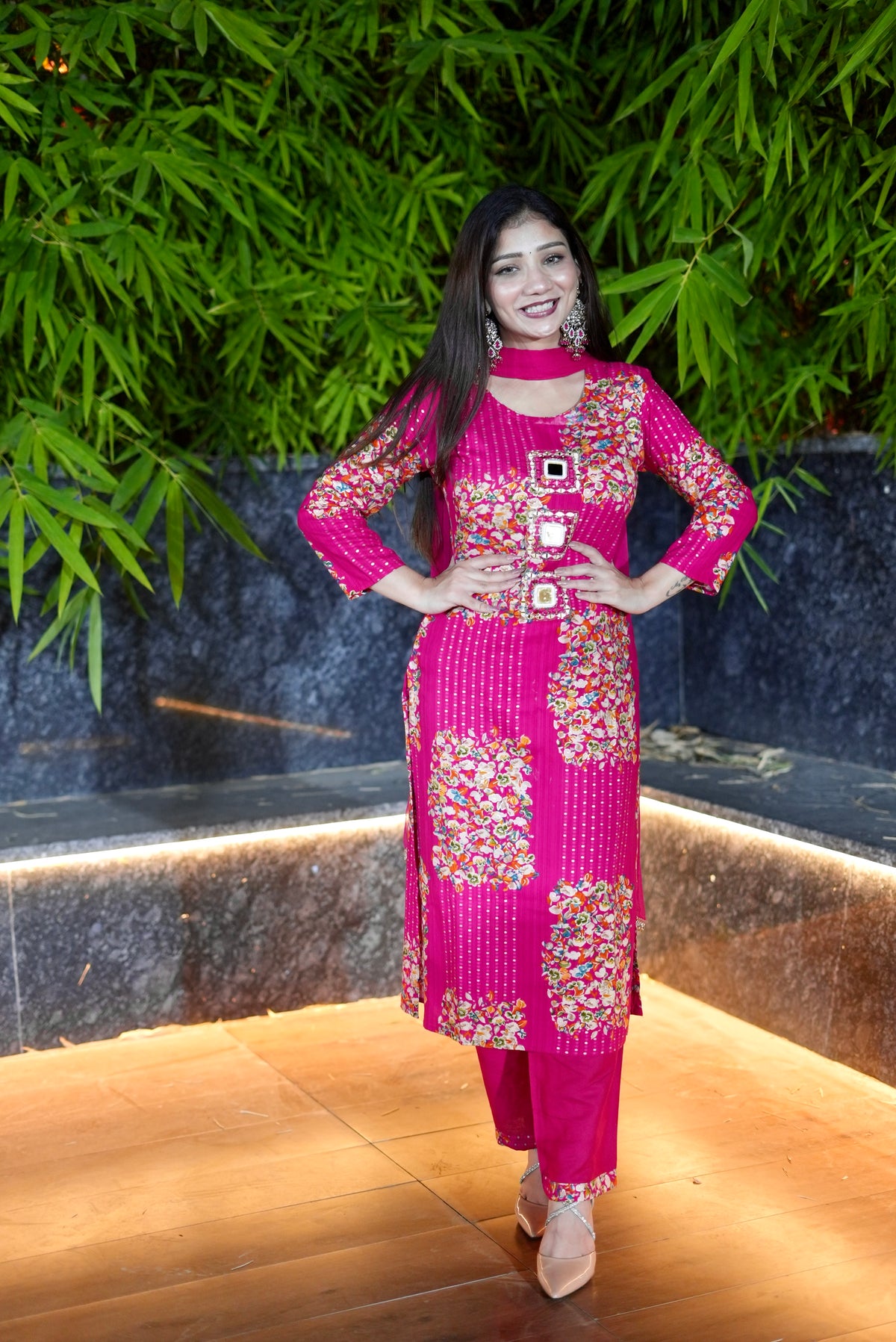 Noorani Suit With Full Sleeves