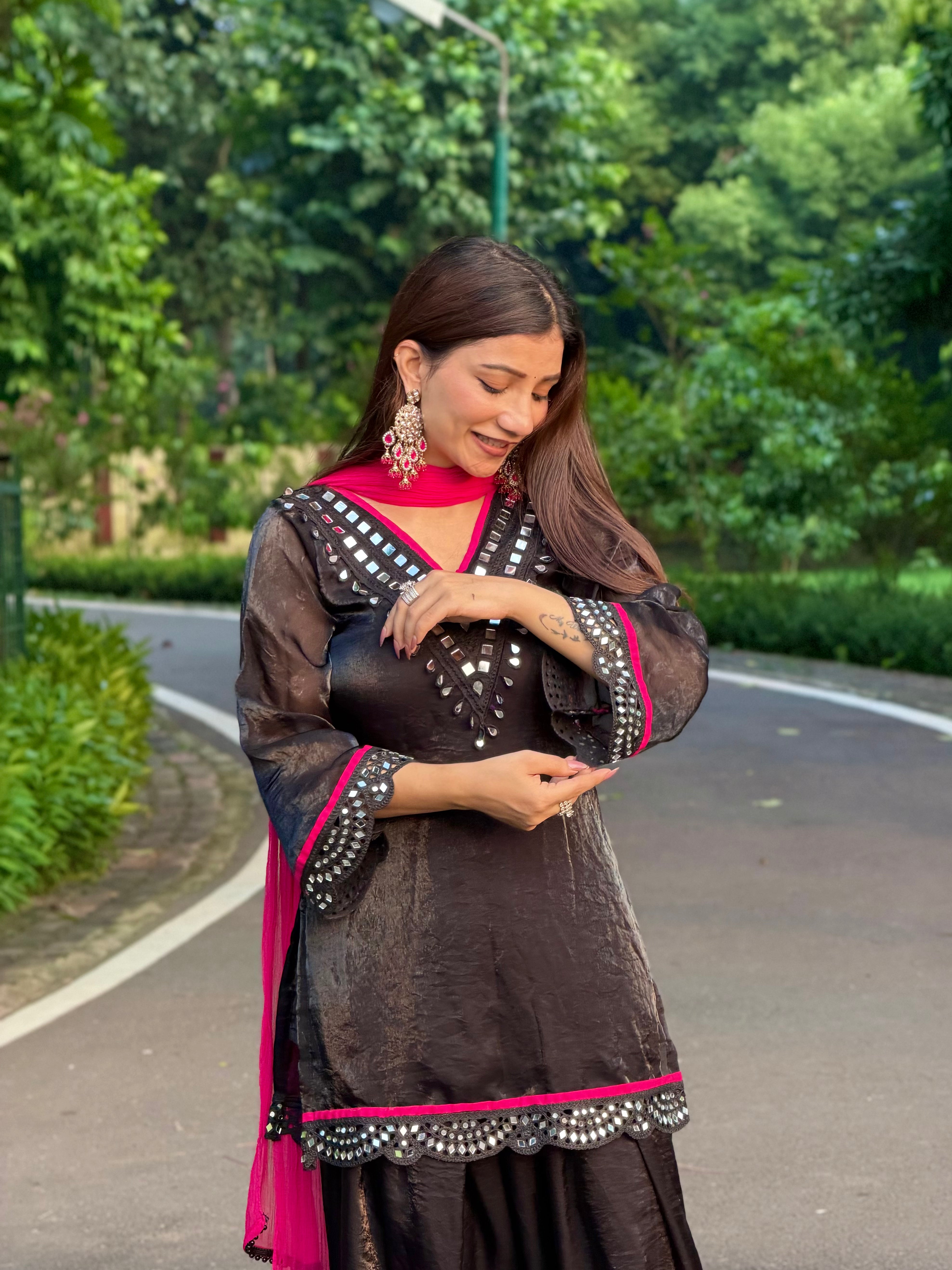 Adaa Black Suit