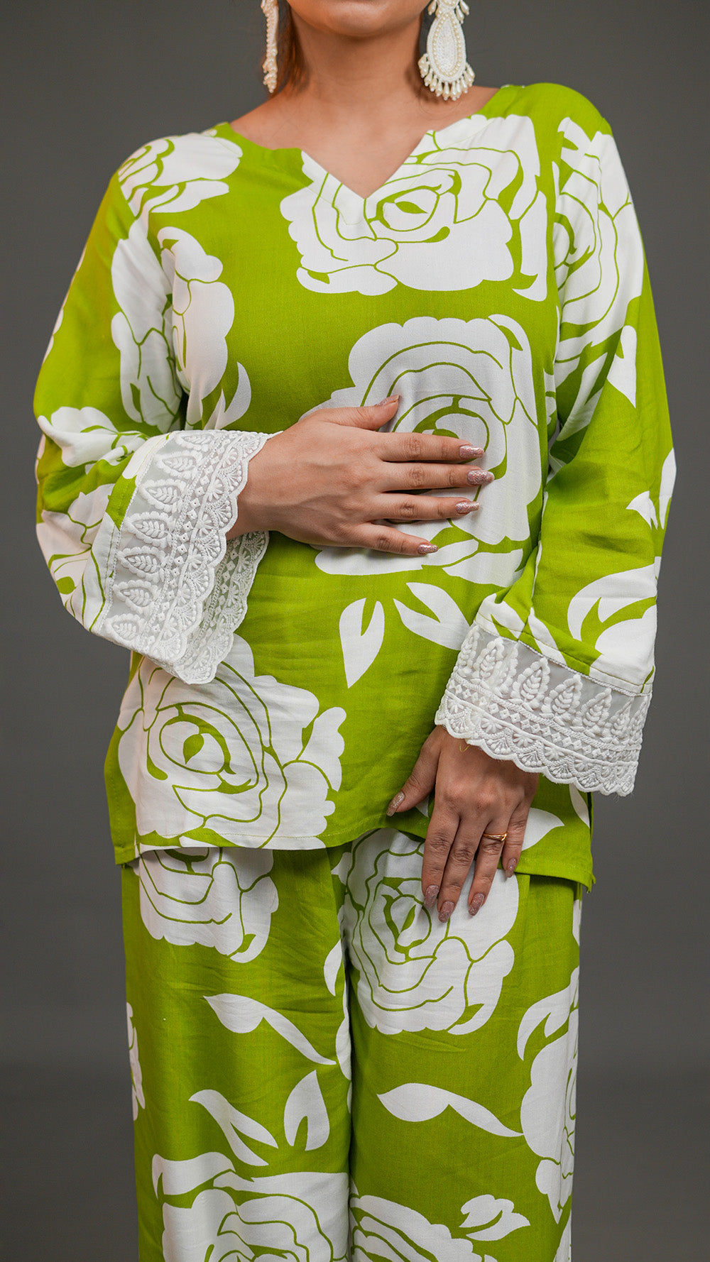 Neon Flora Co-ord Set