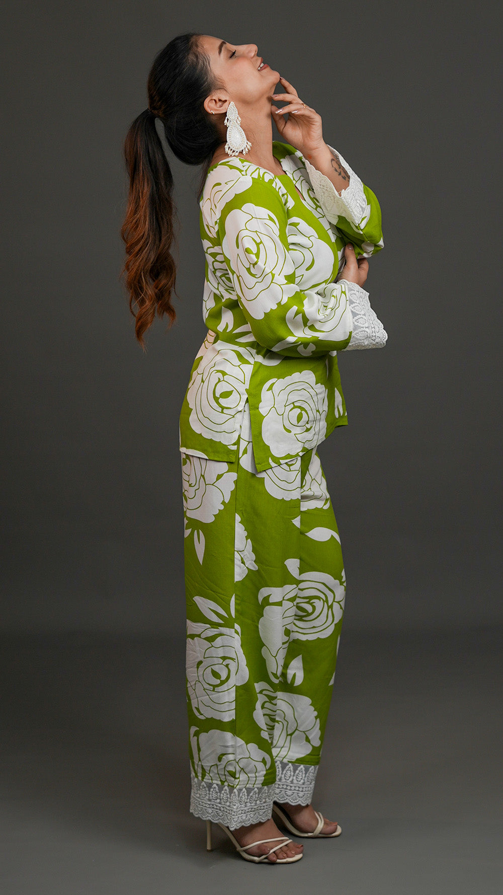 Neon Flora Co-ord Set